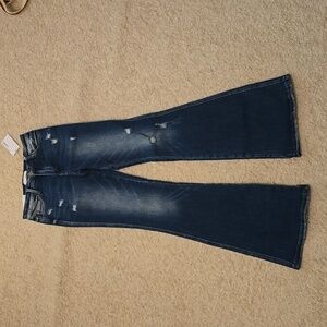 Vervet Bella high rise flare jeans, sz 28